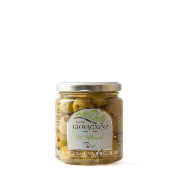 Pitted Nocellara olives